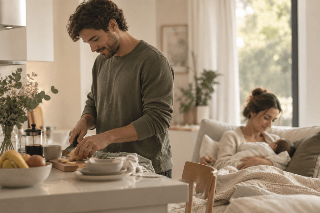 Rol del padre tareas de la casa